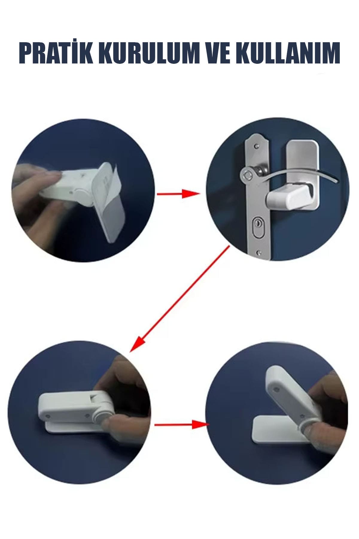 👶ÇOCUK KORUYUCU KAPI KOLU KİLİDİ - dibidip 