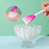 🌸CİLT BAKIM FIRÇASI VE MASKE SPATULASI - dibidip