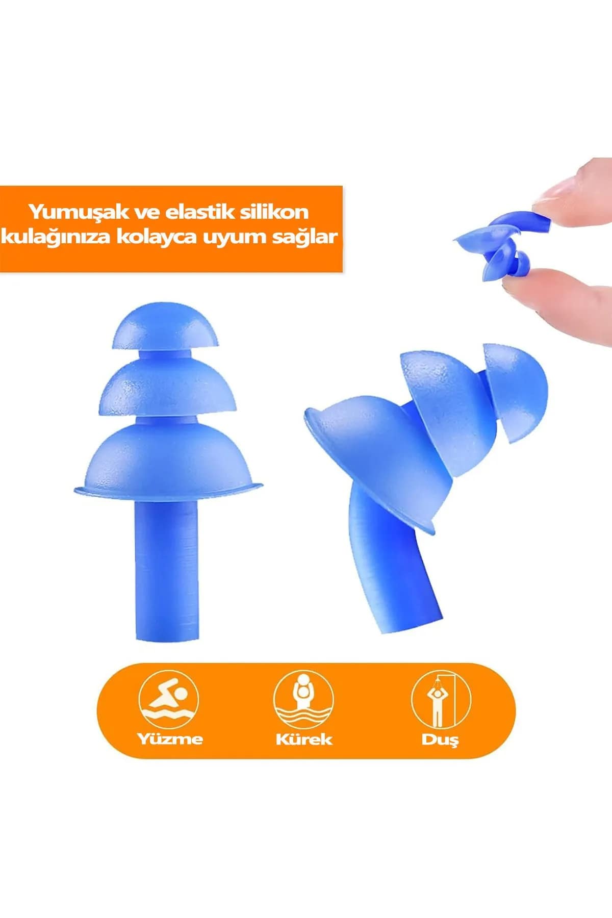 🏊KULAK VE BURUN TIKACI HAVUZ SET - dibidip 
