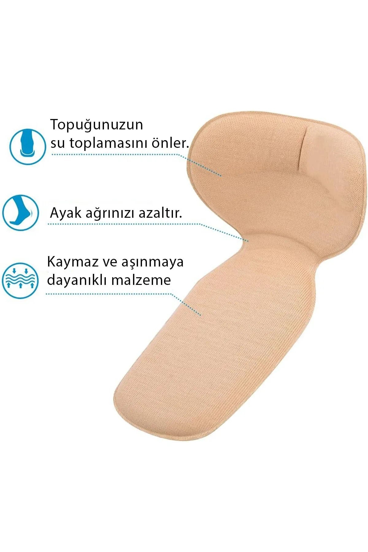 👟T TABAN DESTEKLİ VURMA ÖNLEYİCİ PAD - dibidip 