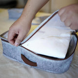 ALAS-04522 DERİLİ 6'LI BAVUL İÇİ SEYAHAT ÇANTASI - dibidip 