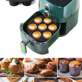 🧁AİRFRYER SİLİKON CUPCAKE VE MUFFIN KALIBI - dibidip 