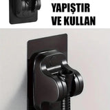 🛁YAPIŞKANLI DUŞ BAŞLIK TUTUCU - dibidip 