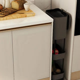 🗑️TEKERLEKLİ ÇİFT RAFLI ORİGA ÇÖP KOVASI - dibidip 