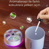 🌈YUVARLAK RGB BUHAR MAKİNESİ - dibidip