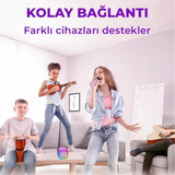 🎶KARAOKE MİKROFON VE HOPARLÖR SET - dibidip