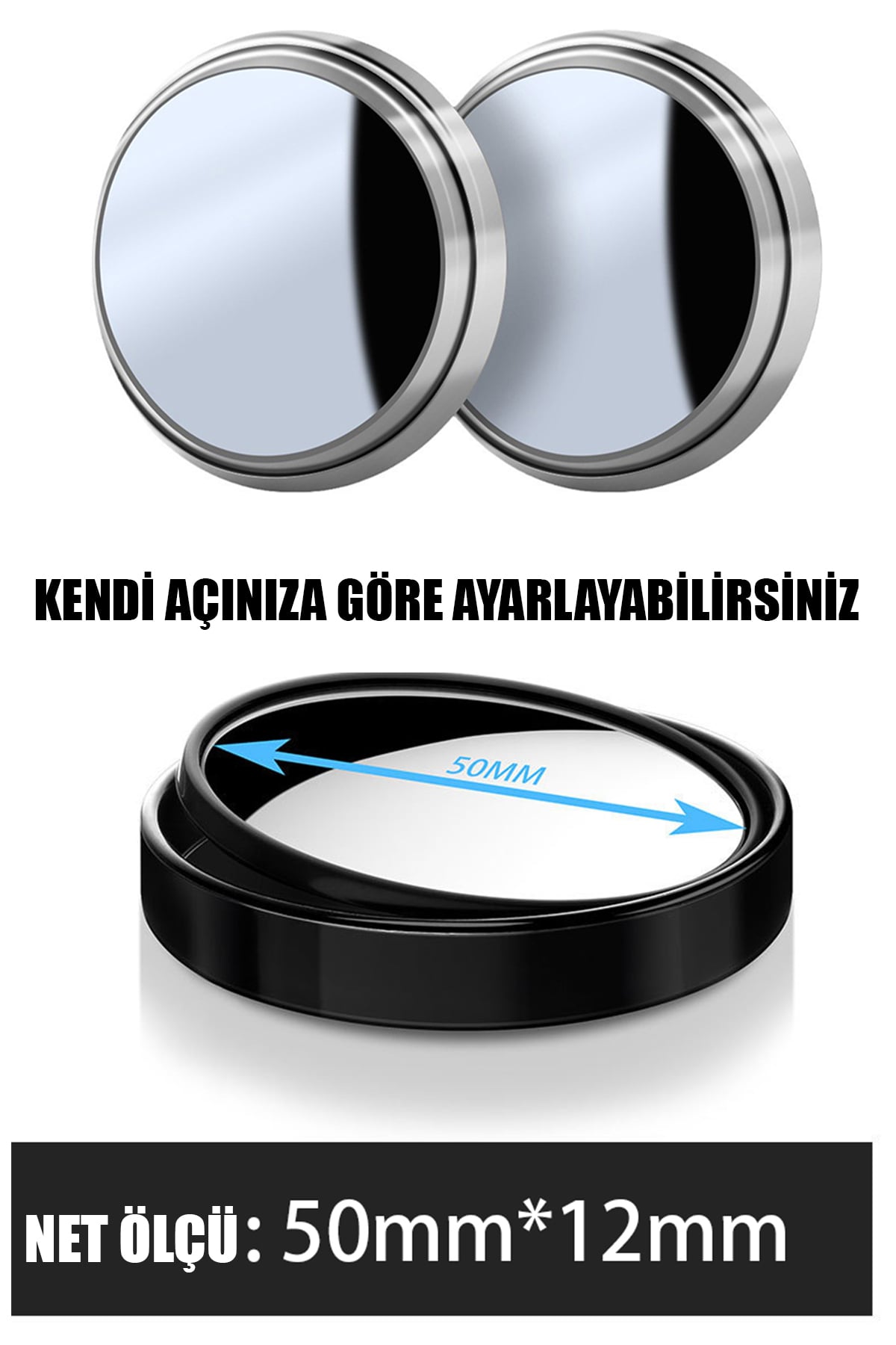 🚗AYARLANABİLİR KÖR NOKTA AYNASI - dibidip 