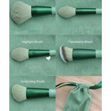 13 LÜ YEŞİL FIRÇA SETİ