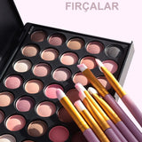 20 Lİ MAKYAJ FIRÇA SETİ MOR