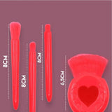 4 LÜ AYNALI MAKYAJ FIRÇA SETİ