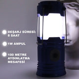 🏕️KAMP EL FENERİ GÜNEŞ ENERJİLİ ŞARJLI - dibidip 