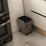 🗑️TEKERLEKLİ ORİGA ÇÖP KOVASI - dibidip 