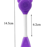 🌸CİLT BAKIM FIRÇASI VE MASKE SPATULASI - dibidip