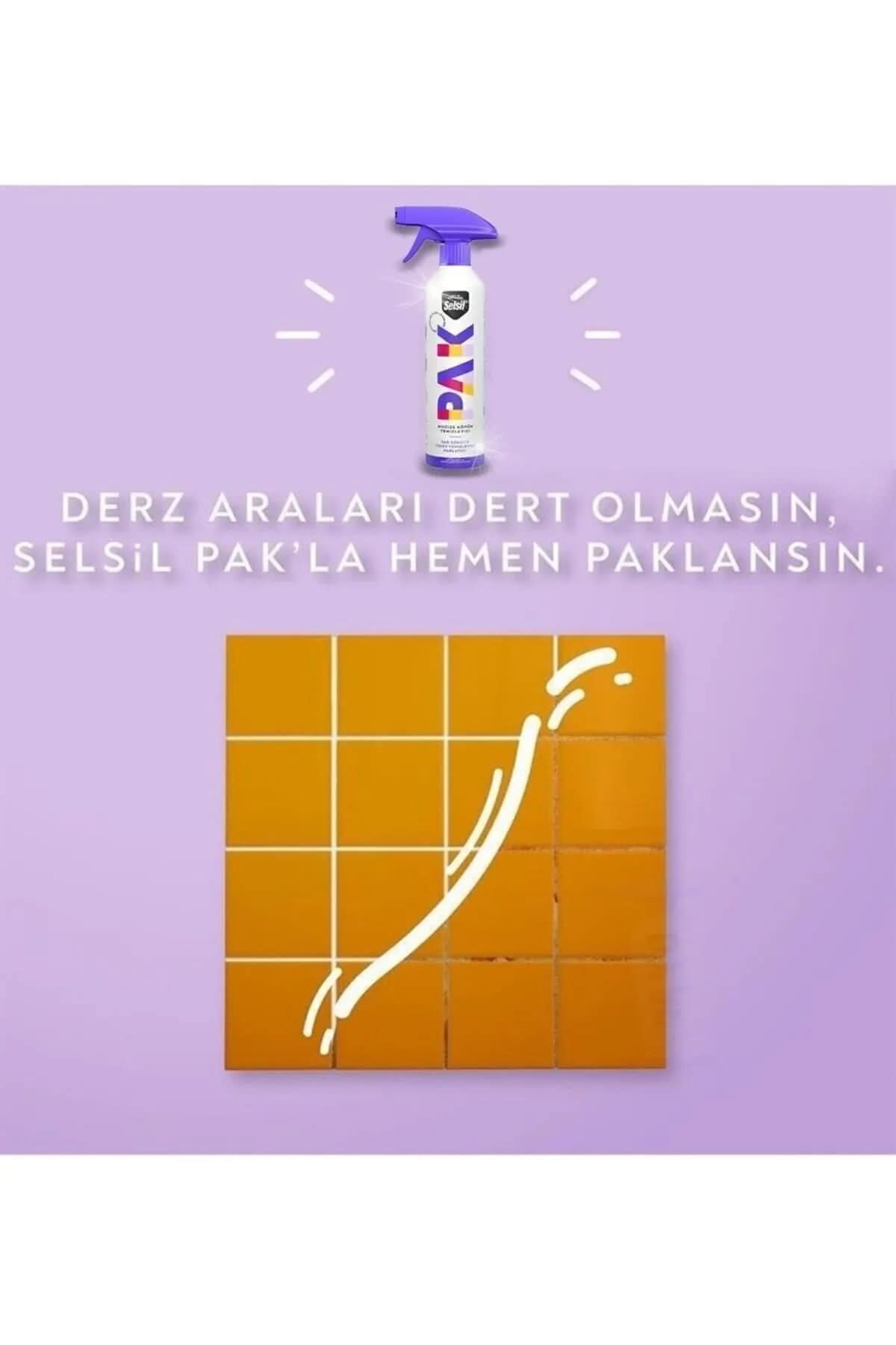 ✨SELSİL PAK MUCİZE KÖPÜK TEMİZLEYİCİ SPREY - dibidip