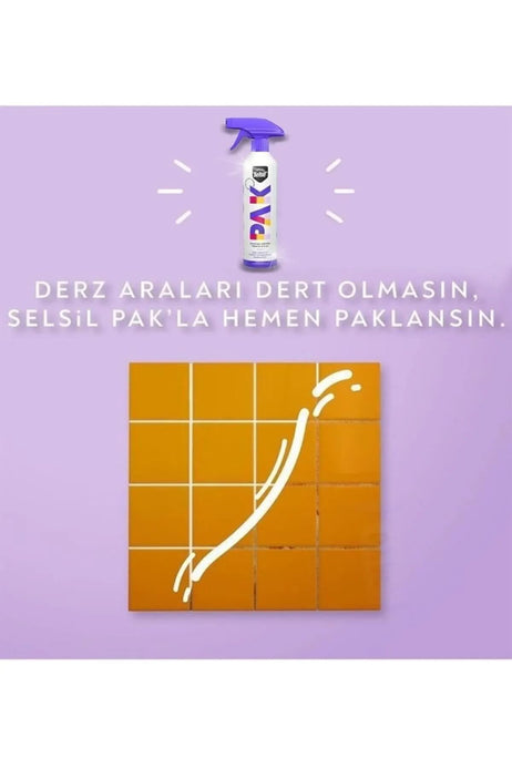 ✨SELSİL PAK MUCİZE KÖPÜK TEMİZLEYİCİ SPREY - dibidip
