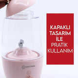 🐇TAVŞAN TASARIMLI ŞARJLI BLENDER - dibidip 