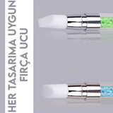 5 Lİ RENKLİ TAŞLI TIRNAK SÜSLEME FIRÇA SETİ