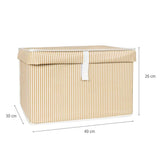 ALAS-07196 ÇOK AMAÇLI KUTU MİNİ KAHVERENGİ - dibidip 