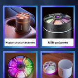 🌈YUVARLAK RGB BUHAR MAKİNESİ - dibidip