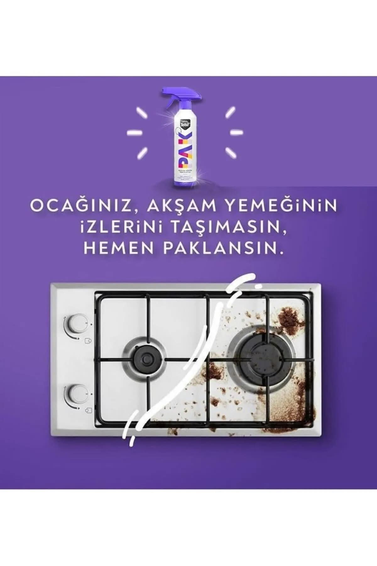✨SELSİL PAK MUCİZE KÖPÜK TEMİZLEYİCİ SPREY - dibidip