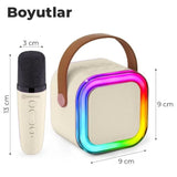 🎶KARAOKE MİKROFON VE HOPARLÖR SET - dibidip