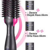 💁ONE STEP SAÇ DÜZLEŞTİRİCİ FÖN TARAK - dibidip