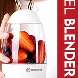 🐇TAVŞAN TASARIMLI ŞARJLI BLENDER - dibidip 