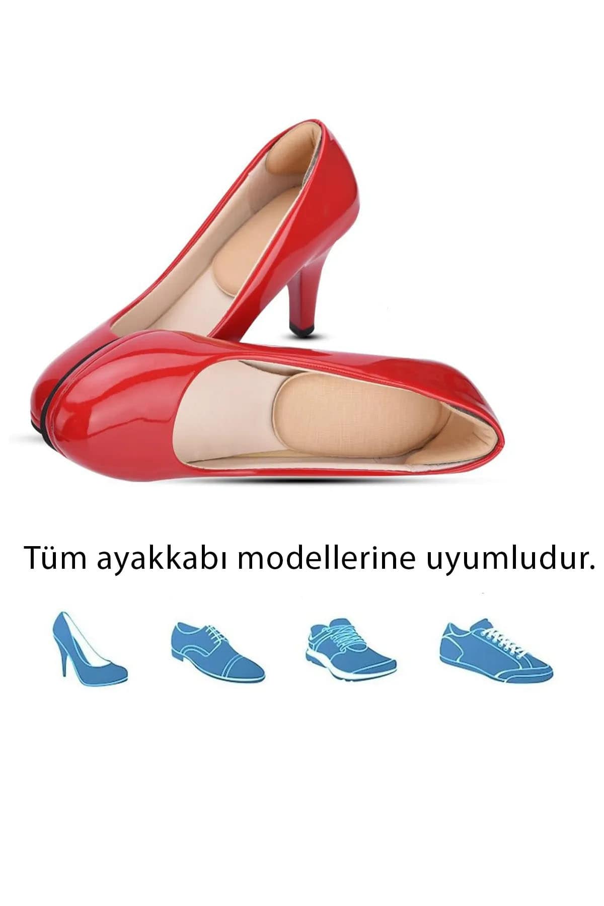 👟T TABAN DESTEKLİ VURMA ÖNLEYİCİ PAD - dibidip 