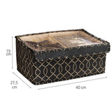 ALAS- 06526 ELEGANT PVC KAPAKLI MAKSİ KUTU - dibidip 