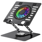 KATLANABİLİR LAPTOP STAND METAL & SOĞUTUCU FAN