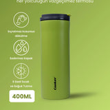 COOKER 400 ML UZUN TERMOS BARDAK