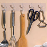 Yapışkanlı Şeffaf Duvar Askısı Banyo Mutfak Düzenleyici Pratik Askılık