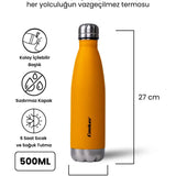 COOKER 500 ML RENKLİ ŞİŞE TERMOS