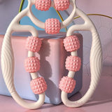 Selülit Masaj Aleti 9 Tekerlekli Lenf Drenaj Rulosu