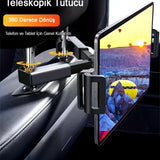 Koltuk Arkası Ayarlanabilir Tablet Telefon Tutucu