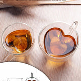 KALPLİ ÇİFT CİDARLI ISIYA DAYANIKLI KULPLU BOROSİLİKAT CAM BARDAK