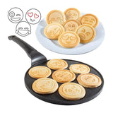 7 BÖLMELİ EMOJİLİ DÖKÜM PANKEK TAVA