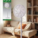 KİWİ KFAN-7627 41CM 3 KADEMELİ EV TİPİ AYAKLI VANTİLATÖR