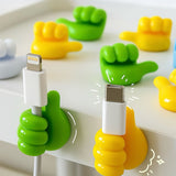 10 Adet Çok Amaçlı Kablo Tutacak