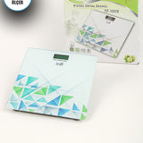 DESENLİ CAM TEMPERLİ DİJİTAL BASKÜL TERAZİ TARTI