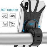 Esnek Silikon Örümcek Bisiklet & Motosiklet Telefon Tutucu