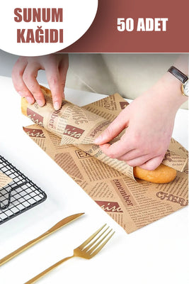 50 ADET SUNUM KAĞIT ALTLIK