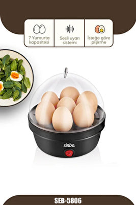 SİNBO ELEKTRİKLİ YUMURTA PİŞİRME MAKİNESİ