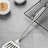 NEWLİFE ÇELİK METAL DELİKLİ SERVİS SPATULASI