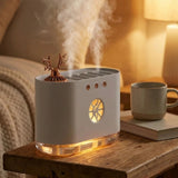 GEYİK FİGÜRLÜ 700 ML SESE DUYARLI USB ŞARJLI & RENKLİ LEDLİ IŞIKHAVA NEMLENDİRİCİ