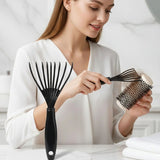 2 Adet Pratik Saç Fırçası ve Tarak Temizleme Aparatı