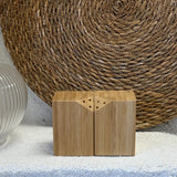 PABLITO 2 PARÇA MIKNATISLI İKİZ AHŞAP BAMBU BAHARATLIK & TUZLUK