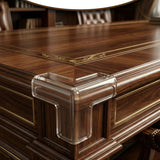 8 li Set Silikon Şeffaf Masa Kenarı Koruma Aparatı