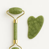 DOĞAL YEŞİM TAŞI CİLT MASAJ ALETİ SETİ