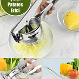 PASLANMAZ ÇELİK PATATES EZİCİ